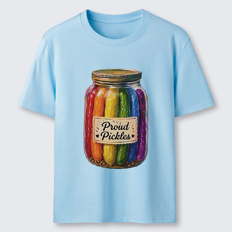 Tokyo-Tiger Proud Pickles Rainbow Pride Jar Classic T-Shirt