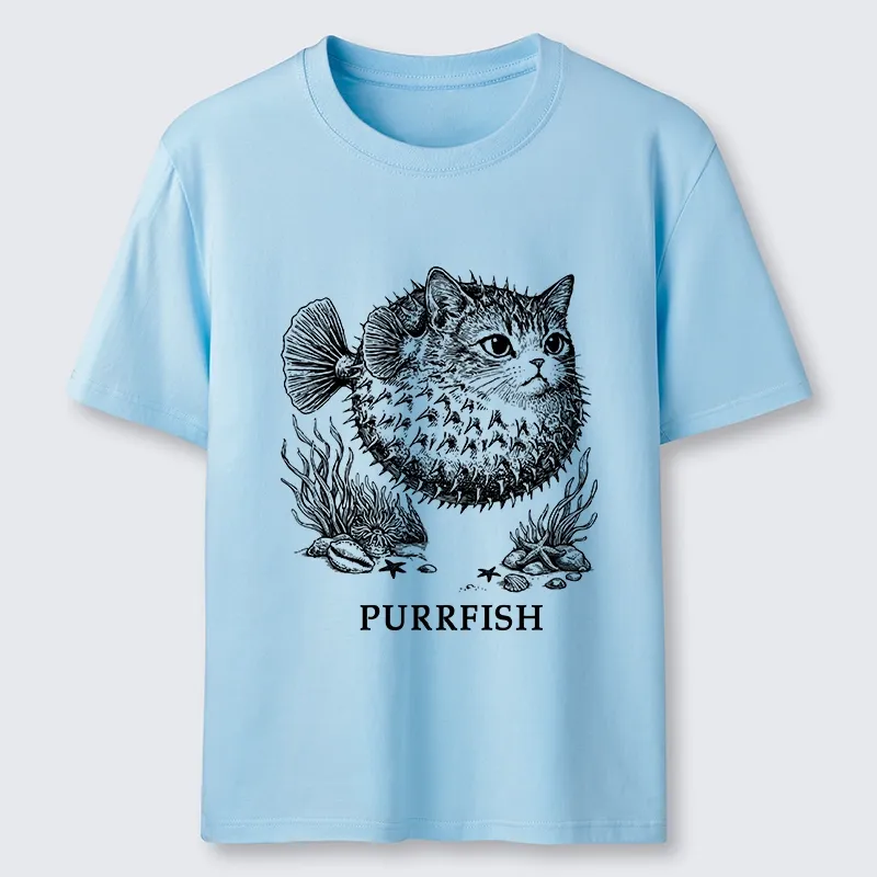 Tokyo-Tiger Spiky Puffer With Cute Cat Head Classic T-Shirt