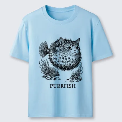 Tokyo-Tiger Spiky Puffer With Cute Cat Head Classic T-Shirt