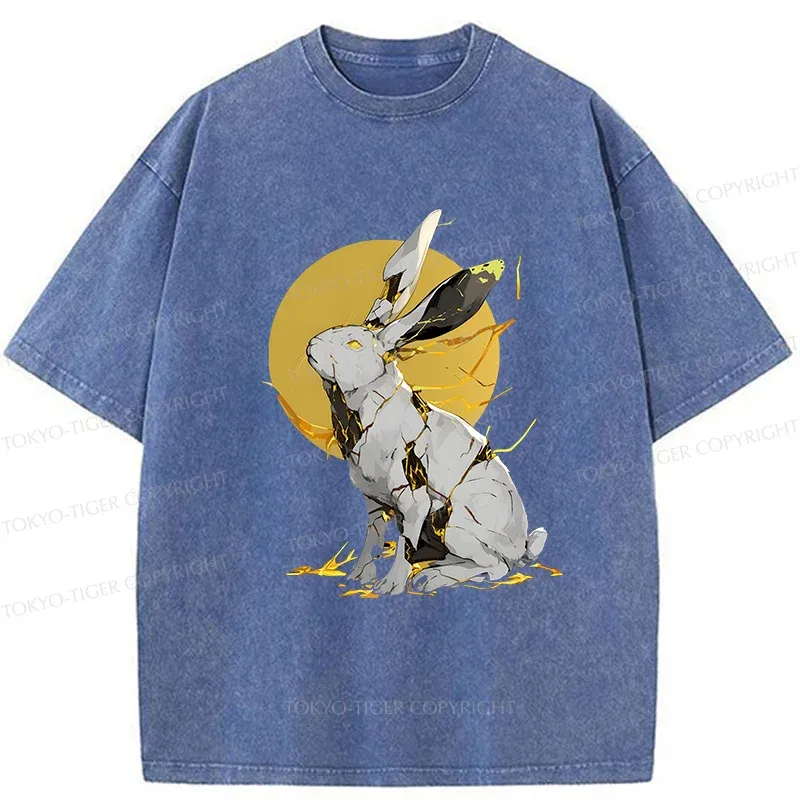 Tokyo-Tiger Broken Rabbit Washed T-Shirt