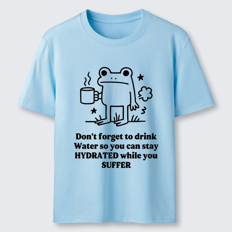 Tokyo-Tiger Frog Says Drink Water Classic T-Shirt