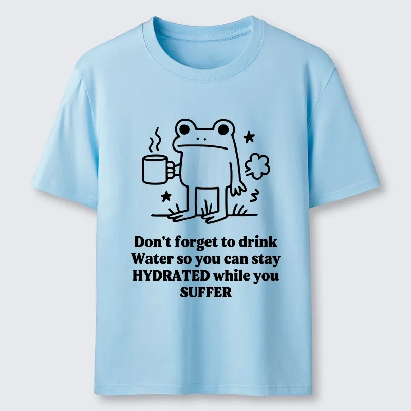 Tokyo-Tiger Frog Says Drink Water Classic T-Shirt