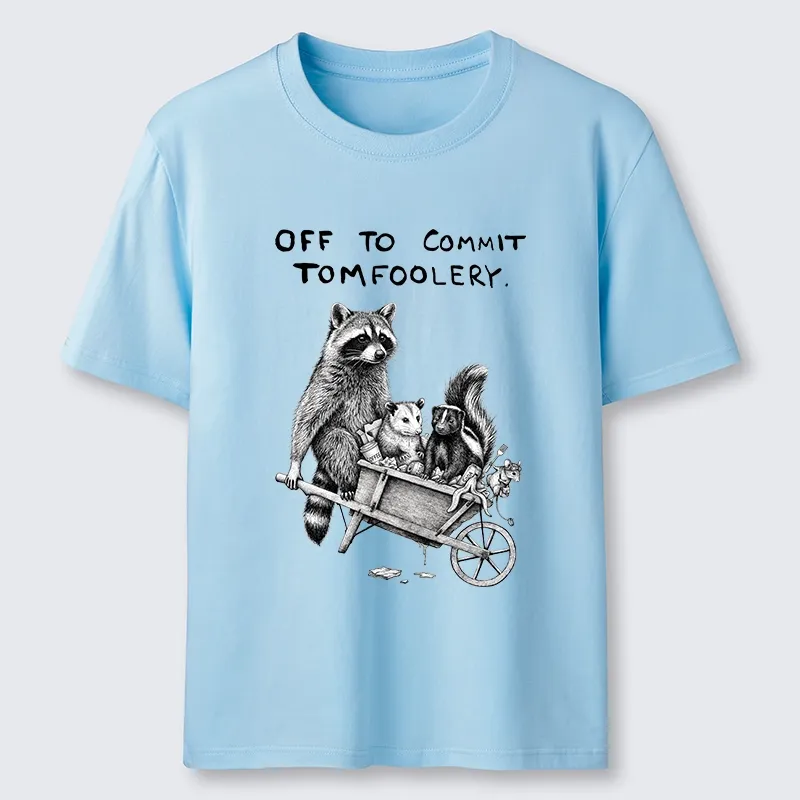 Tokyo-Tiger Raccoon Crew On A Mission Classic T-Shirt