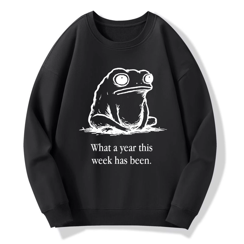 Tokyo-Tiger This Week Feels Like A Whole Year Classic Sweatshirt