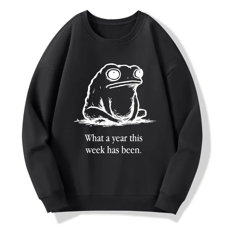 Tokyo-Tiger This Week Feels Like A Whole Year Classic Sweatshirt