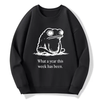 Tokyo-Tiger This Week Feels Like A Whole Year Classic Sweatshirt