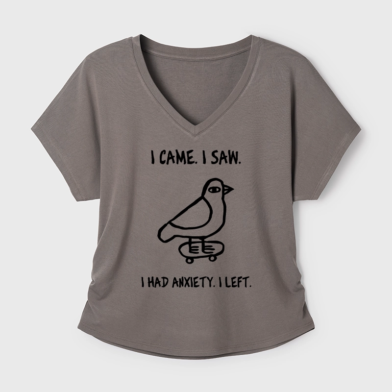 Tokyo-Tiger Funny Meme Bird Just Needs A Break Sleeve T-Shirt