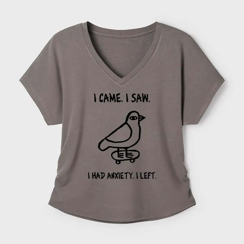 Tokyo-Tiger Funny Meme Bird Just Needs A Break Sleeve T-Shirt Sale