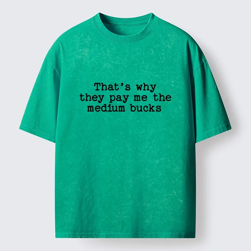 Tokyo-Tiger Relatable Work Salary Funny Quote Washed T-Shirt
