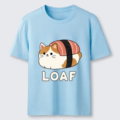 Tokyo-Tiger Cute Tuna Sushi Kitty Loaf Art Classic T-Shirt