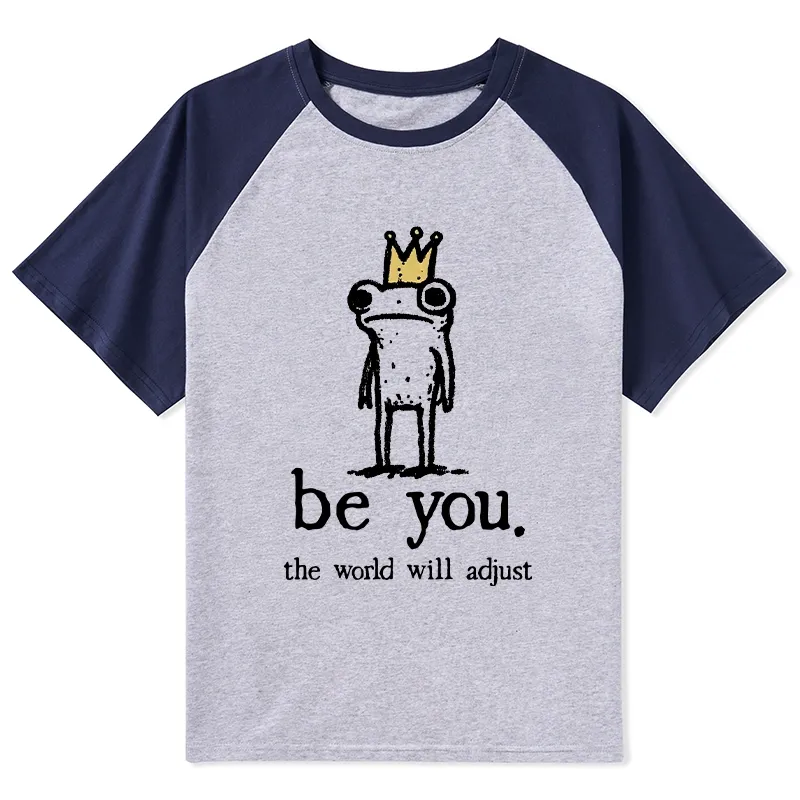 Tokyo-Tiger Crown Frog Stays True To Self Raglan T-shirt Sale