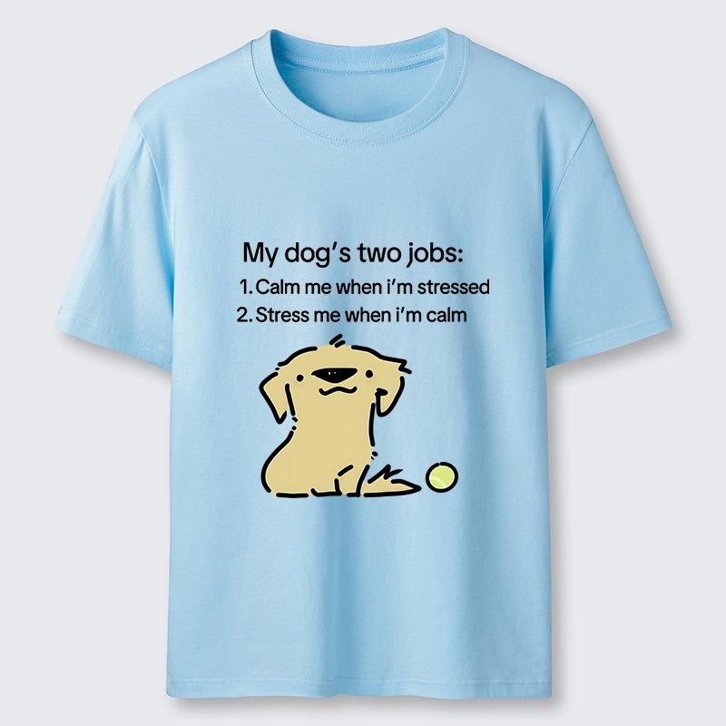 Tokyo-Tiger Funny Meme Dog Two Life Jobs Joke Classic T-Shirt