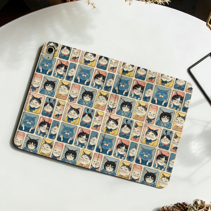 Tokyo-Tiger Many Cats Are Watching You Nobles Tablet Protective Case