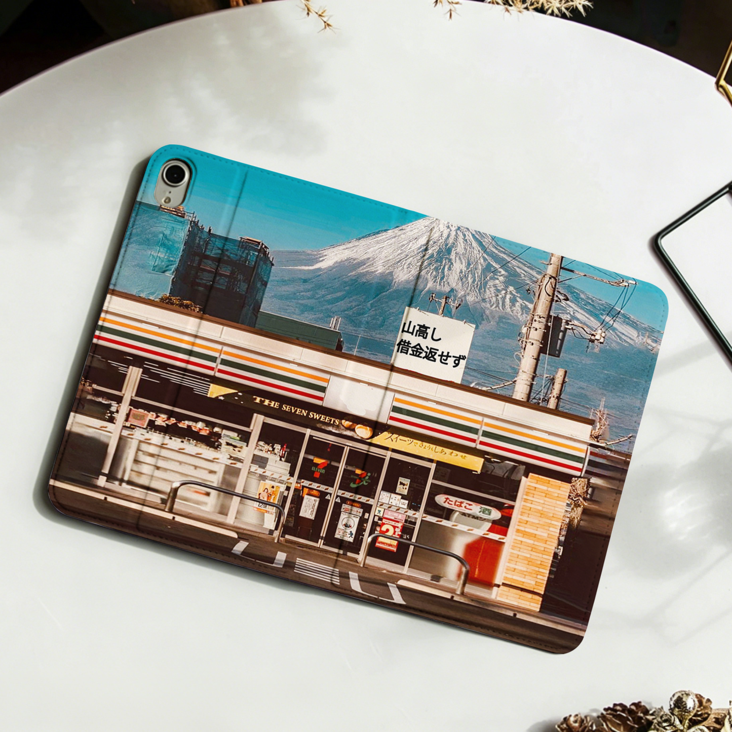 Tokyo-Tiger The Mount Fuji Is High Debts Unpaid Nobles Tablet Protective Case