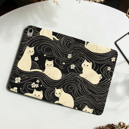 Tokyo-Tiger Mysterious Cat Nobles Tablet Protective Case