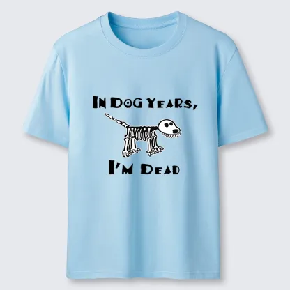 Tokyo-Tiger Funny Meme Old Dog Dead In Dog Years Vibe Classic T-Shirt