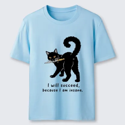Tokyo-Tiger Brave Black Cat Wild Success Vibe Classic T-Shirt
