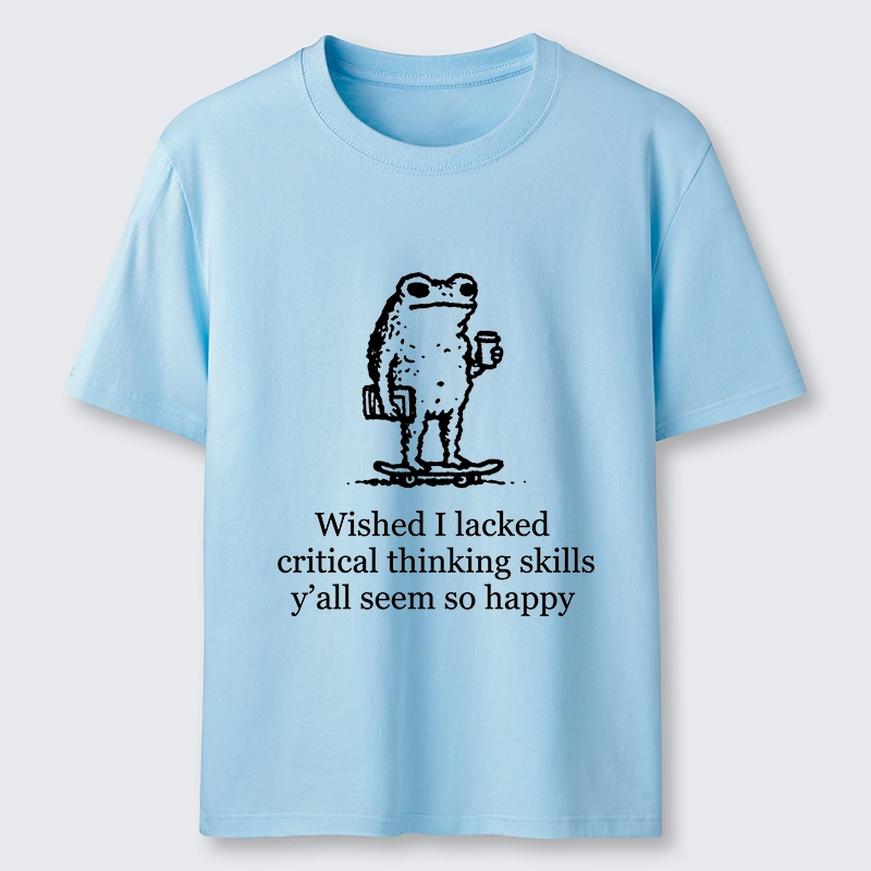 Tokyo-Tiger Skate Frog Deep Thought Funny Meme Classic T-Shirt