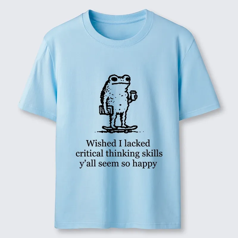 Tokyo-Tiger Skate Frog Deep Thought Funny Meme Classic T-Shirt