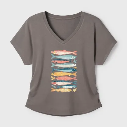 Tokyo-Tiger Beautiful Colorful Fish In The Sea Modal Dolman Sleeve T-Shirt