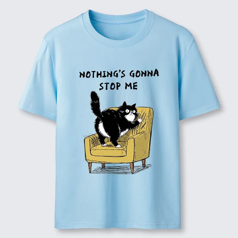 Tokyo-Tiger Sassy Cat Scratch Sofa Relatable Print Classic T-Shirt