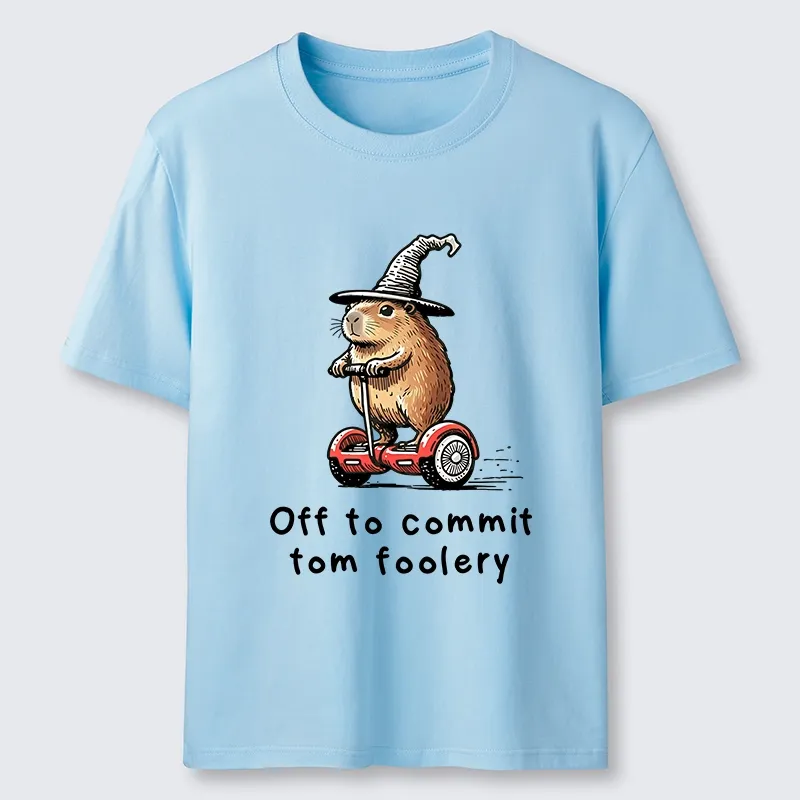 Tokyo-Tiger Cute Magic Capybara Foolish Fun Art Classic T-Shirt