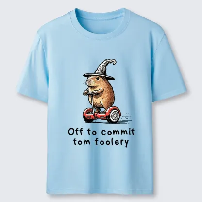 Tokyo-Tiger Cute Magic Capybara Foolish Fun Art Classic T-Shirt