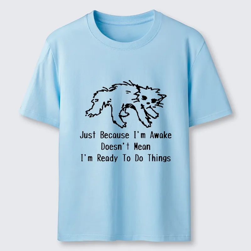 Tokyo-Tiger Chill Tired Cat Slow Lazy Life Art Classic T-Shirt