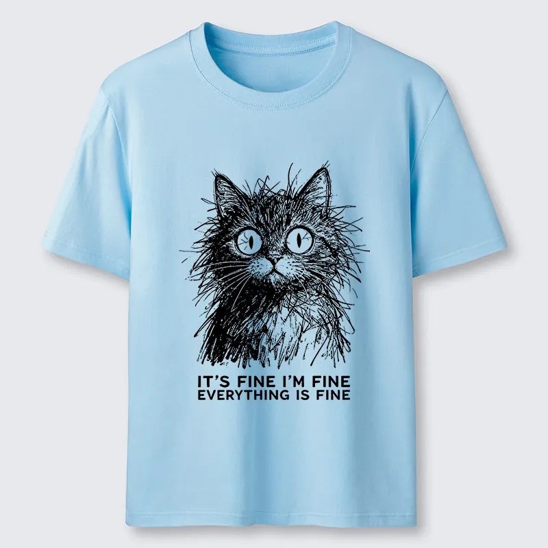 Tokyo-Tiger Fluffy Wild Cat Calm Fake Mood Classic T-Shirt