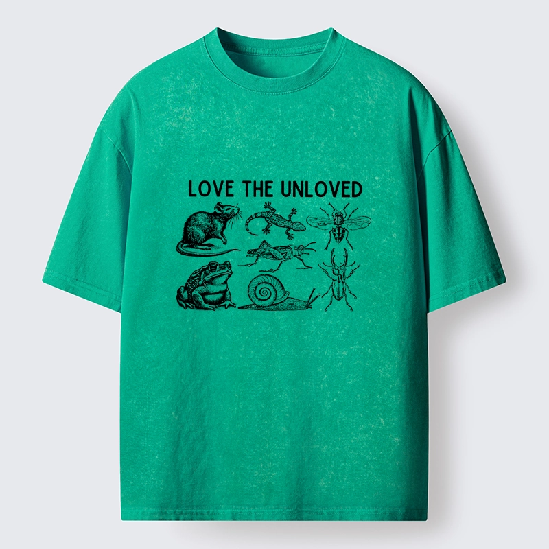 Tokyo-Tiger Embrace Every Small Critter Washed T-Shirt