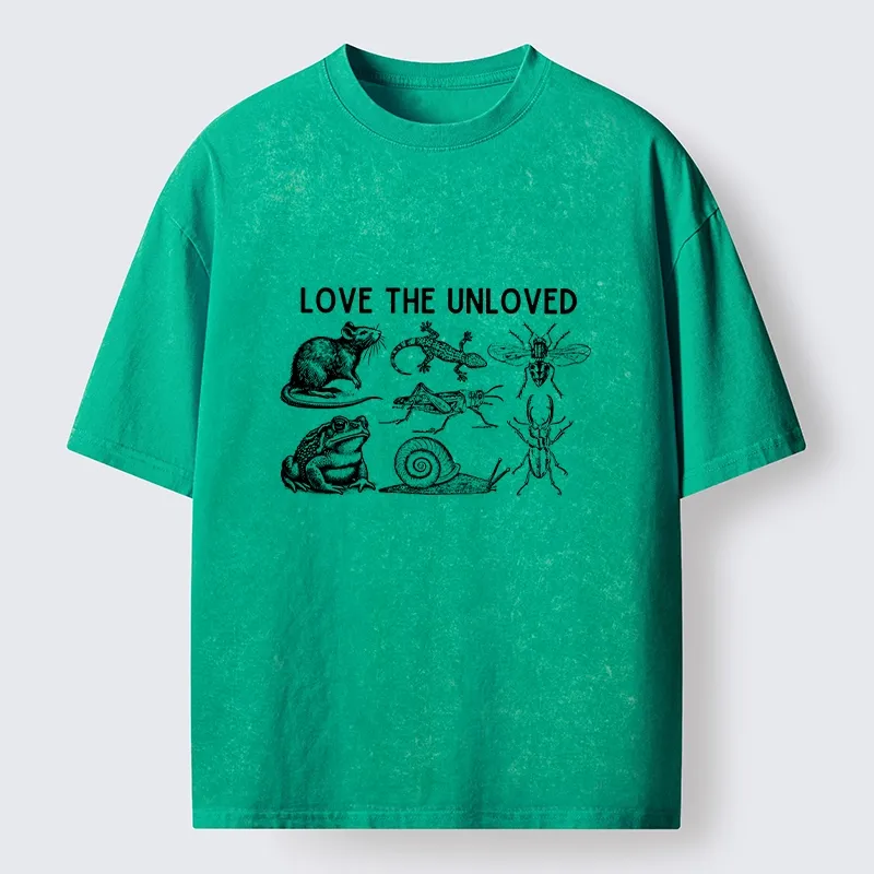 Tokyo-Tiger Embrace Every Small Critter Washed T-Shirt