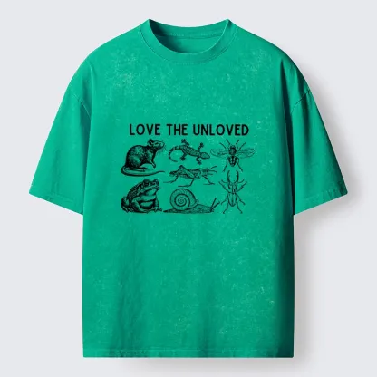 Tokyo-Tiger Embrace Every Small Critter Washed T-Shirt