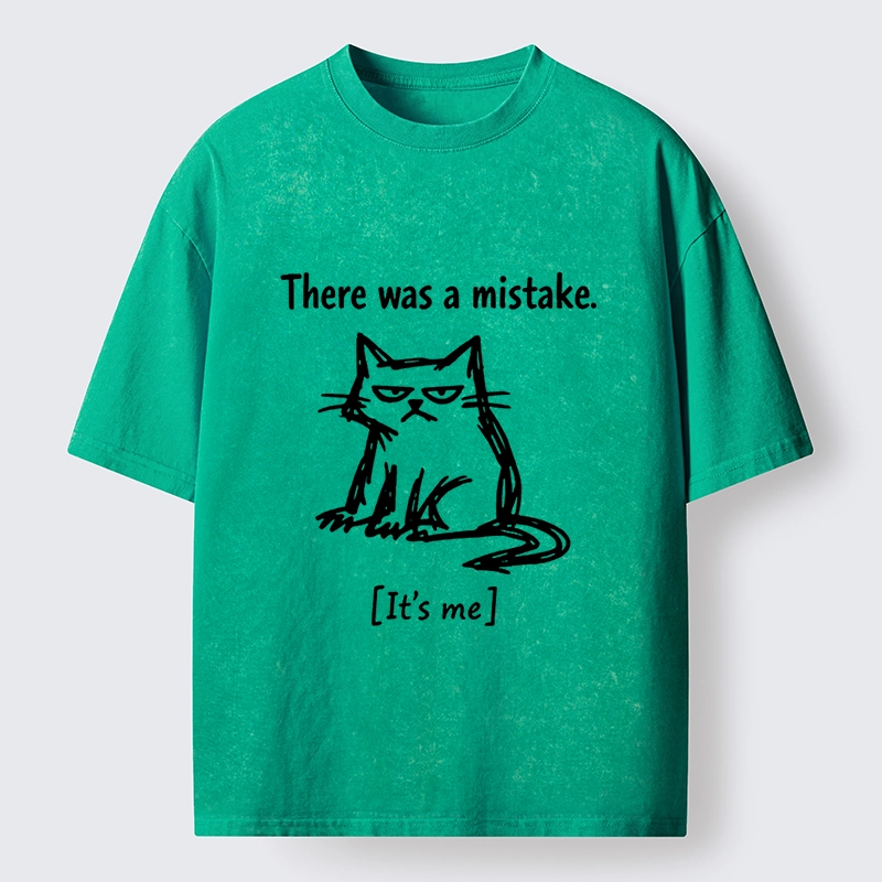 Tokyo-Tiger Mistake Cat Funny Meme Washed T-Shirt