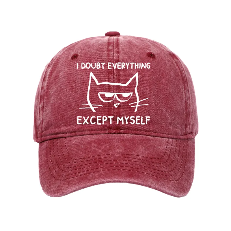 Tokyo-Tiger Confident Kitten Washed Cap