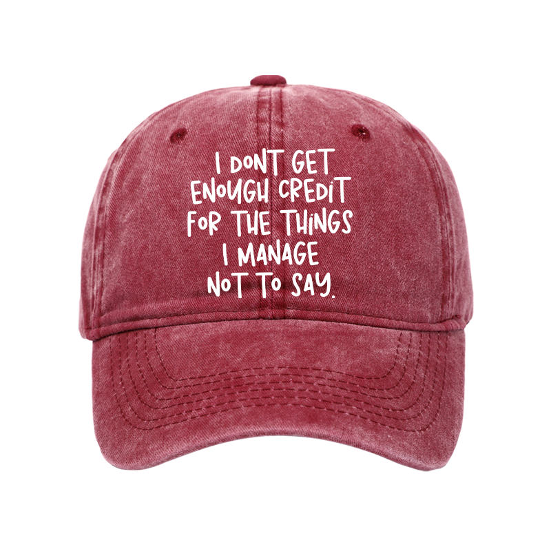 Tokyo-Tiger Saying No Is A Superpower Washed Cap