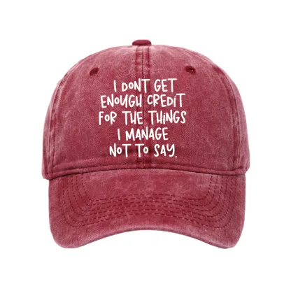 Tokyo-Tiger Saying No Is A Superpower Washed Cap