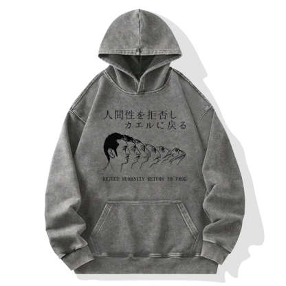 Tokyo-Tiger Return To Frog Washed Hoodie