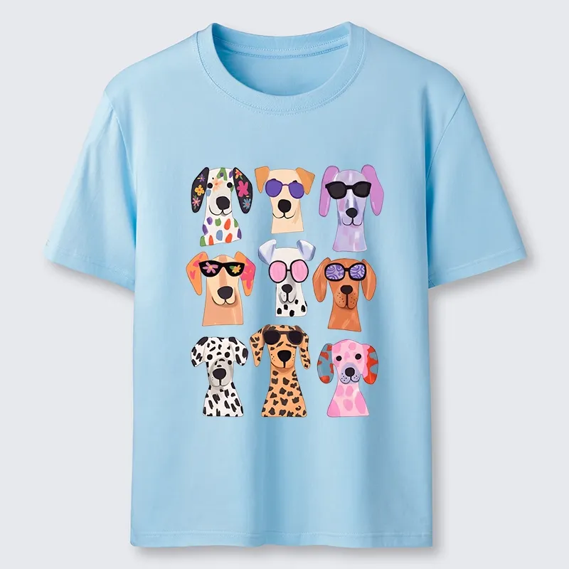 Tokyo-Tiger Colorful Dog Squad Meme Classic T-Shirt