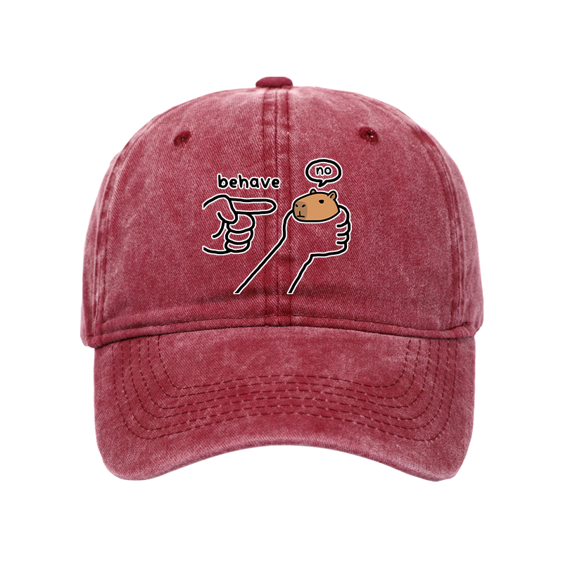 Tokyo-Tiger Dishonest Capybara Washed Cap