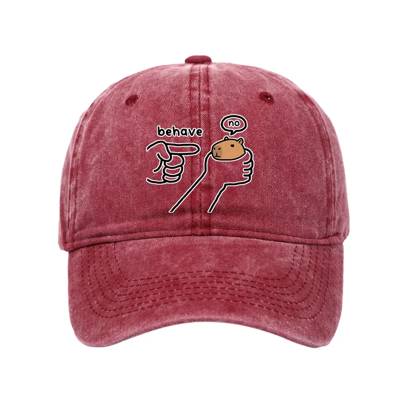 Tokyo-Tiger Dishonest Capybara Washed Cap Sale