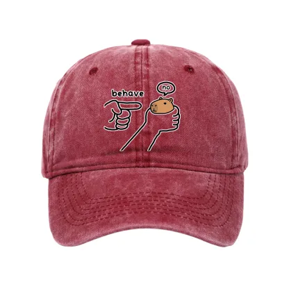Tokyo-Tiger Dishonest Capybara Washed Cap