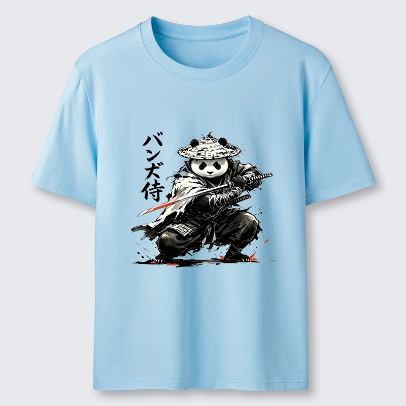 Tokyo-Tiger Panda Samurai Warrior Classic T-Shirt