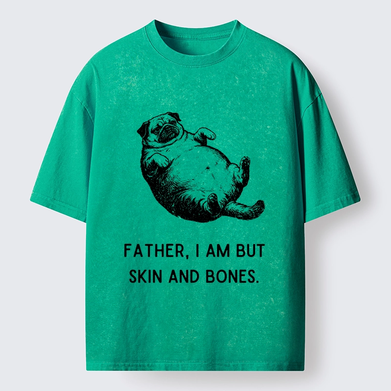 Tokyo-Tiger Skin And Bones Pup Washed T-Shirt