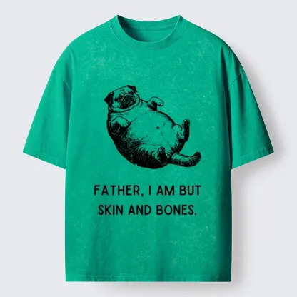 Tokyo-Tiger Skin And Bones Pup Washed T-Shirt