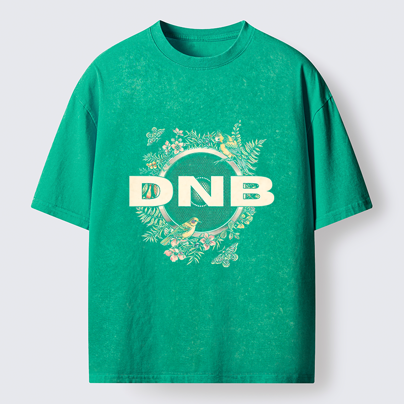 Tokyo‑Tiger Drum And Bass Japanese Washed T-Shirt