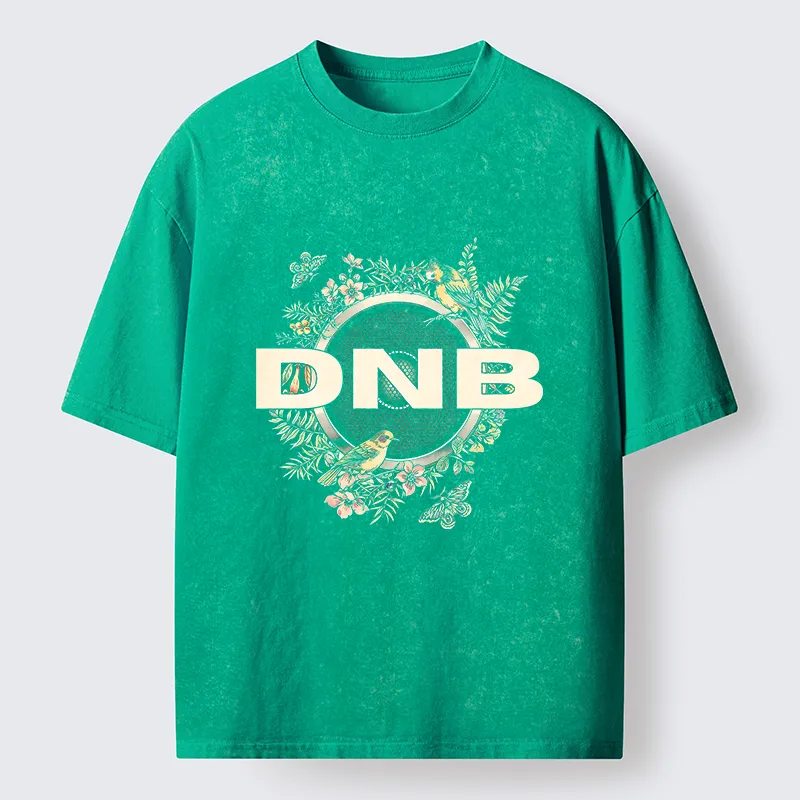 Tokyo‑Tiger Drum And Bass Japanese Washed T-Shirt