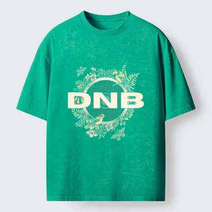 Tokyo‑Tiger Drum And Bass Japanese Washed T-Shirt