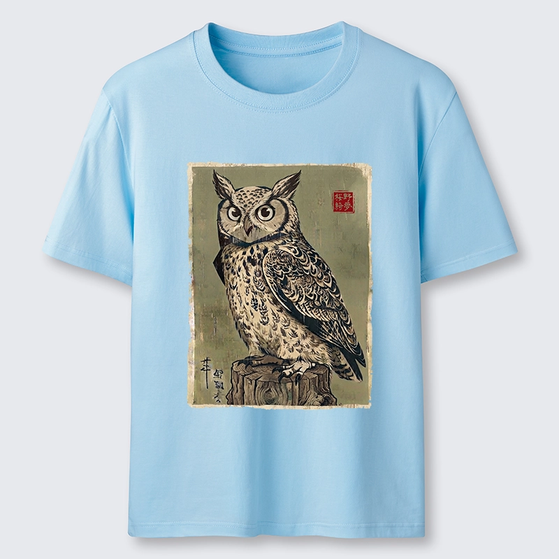 Tokyo-Tiger Wise Forest Owl Classic T-Shirt
