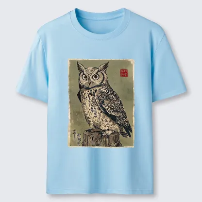 Tokyo-Tiger Wise Forest Owl Classic T-Shirt