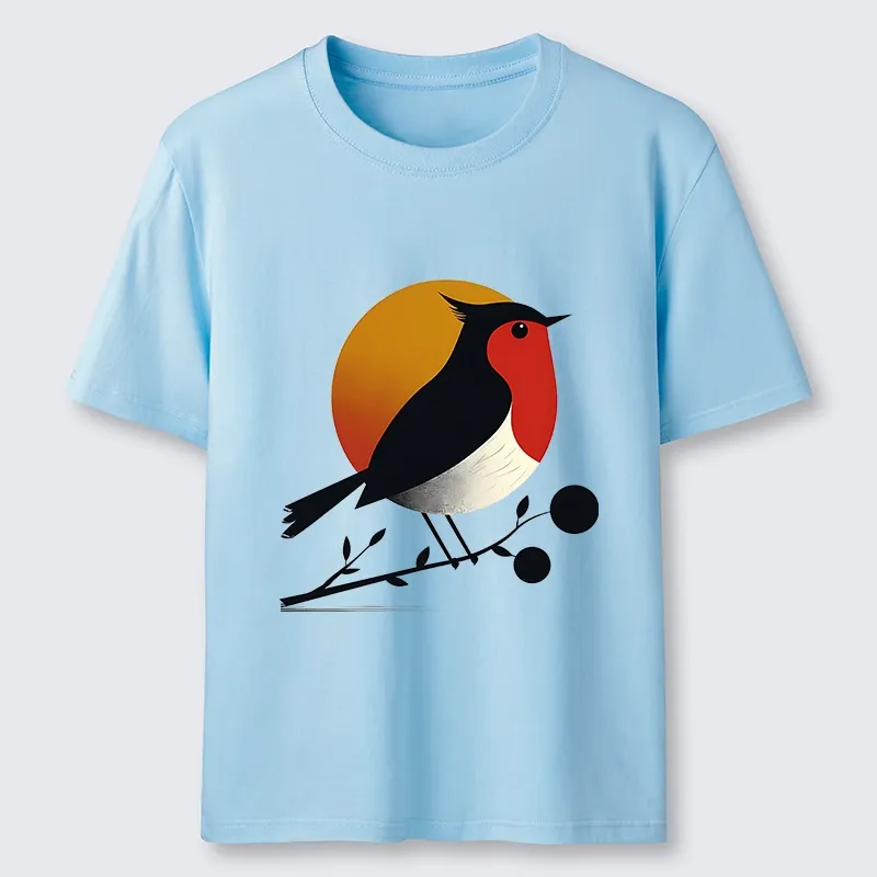 Tokyo-Tiger Robin Sunset Rest Classic T-Shirt Sale